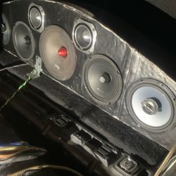 Speakers Orión 6.5 JL Audio 6.5 & One DS18 8 Inch 