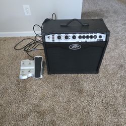 Peavey Amp W/ Sanpera Foot Pedal