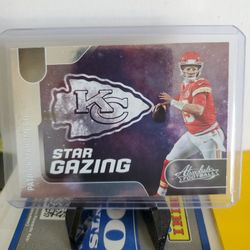 Chiefs Patrick Mahomes Insert Card