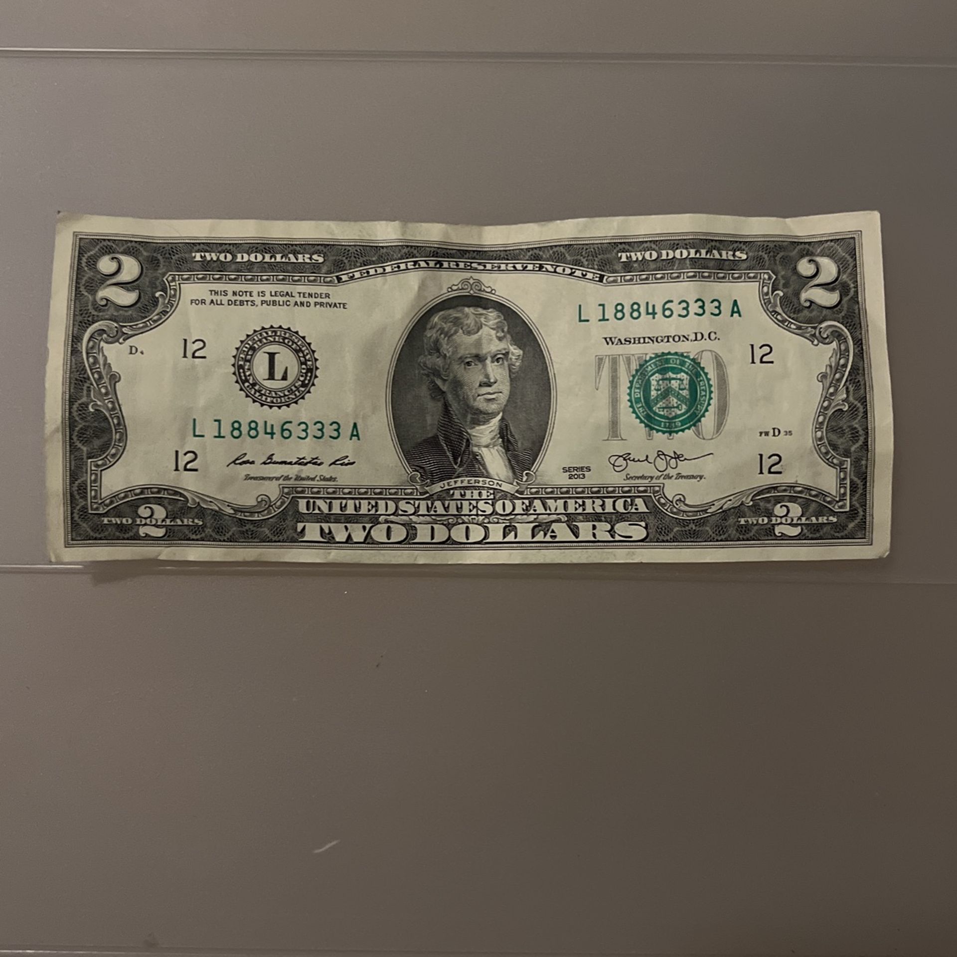 Two Dollar Bill