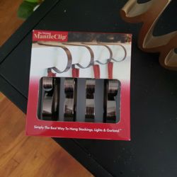 mantel slips/ stocking holders