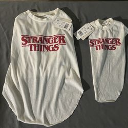 Netflix Stranger Things Dog/Pup Shirt (New)