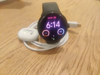 Google Pixel Watch 4 - WiFi Only - 41mm - Obsidian (Black)