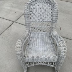 Wicker Rocking Chair-Antique, Child Size