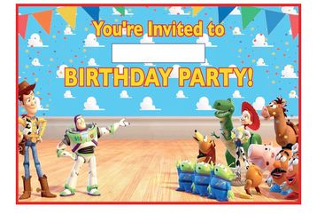Toy Story invites