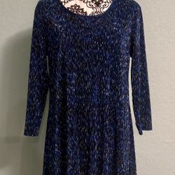 Woman’s Multi-Colored Long Sleeve Shirt Sz. M