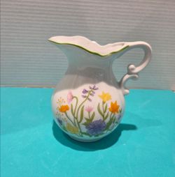 Andre Richards " Springtime Floral" Pitcher
