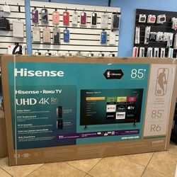 Hisense 85 inch 4k Roku TV R6 Series