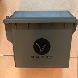 Vital Plastic Ammo Cans 3 Of Them 