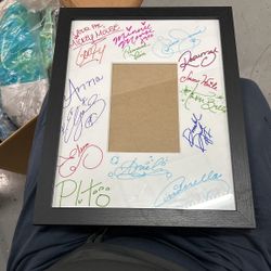 Disney character’s Autographs