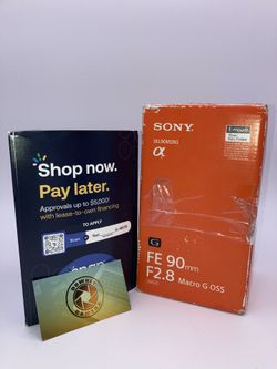 Sony FE 90mm F2.8 Macro GOSS Preowned
