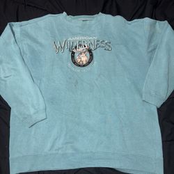 Vintage Nature Stitch Crewneck XL