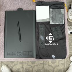 Gaomon M10K Pen Tablet and Instructions 