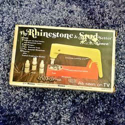 Vintage Rhinestone Stud Setter