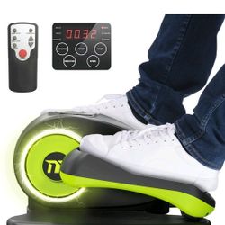 🔥 BRAND NEW Motorized Under-Desk Elliptical Exercise Machine w/ Remote – Motion Matrix Style (Neon Green