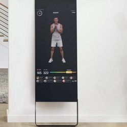 Lululemon/Peloton Studio Fitness Mirror -WiFi enabled In great condition Retails for $1500