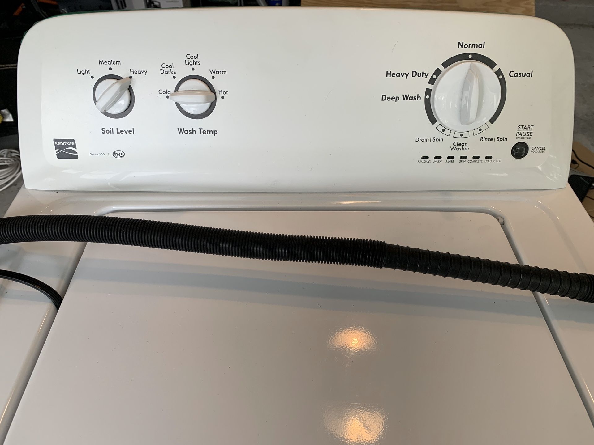KENMORE Series 100 WASHER (LIKE NEW) for Sale in Norfolk, VA OfferUp