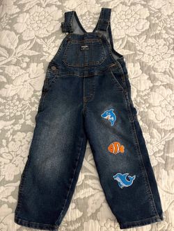 Toddler 3T overalls custom