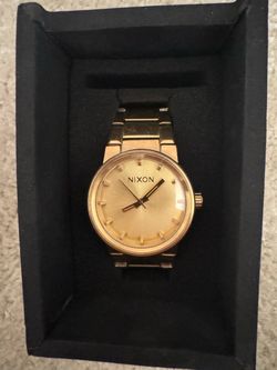 Nixon Gold-Tone Analog Watch