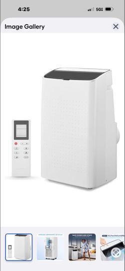 Box air conditioner portable 14000 Btu control remote