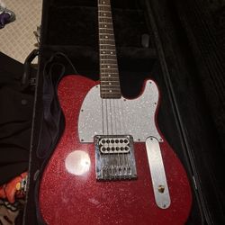 Electric Guitar- Limited Edition Squire Bullet Telecaster 