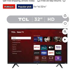 Roku TV TCL 32 Inch 