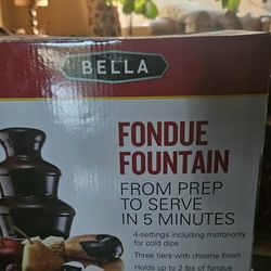 Bella 3-Tier Fondue Fountain 