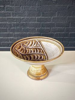 Mid-Century Modern Ceramic Footed Bowl, c.1960’s
- Delivery Available
