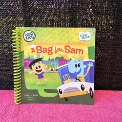 Leapfrog Leapstart A Bag For Sam Learn To Read Learning Educational Book #1