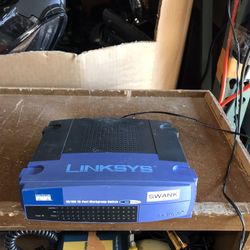 Linksys By Cisco Etherfast 10/100 Work Group Switch Model Ezxs16w