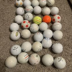 35 Used Callaway Golf Balls 