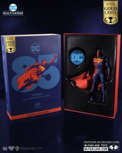 SDCC 2023 Exclusive McFarlene Superman 85th Anniversary 