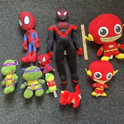 Big Spiderman And Other Plushies