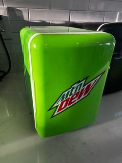 Mountain Dew mini fridge