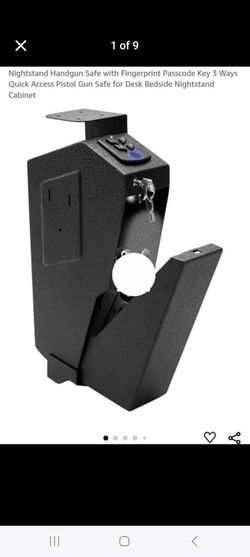 BIOMETRIC SIDE MOUNTED SAFE $60