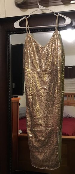 Gold Dress