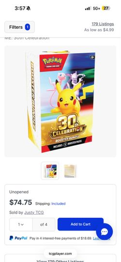 30th booster bundle