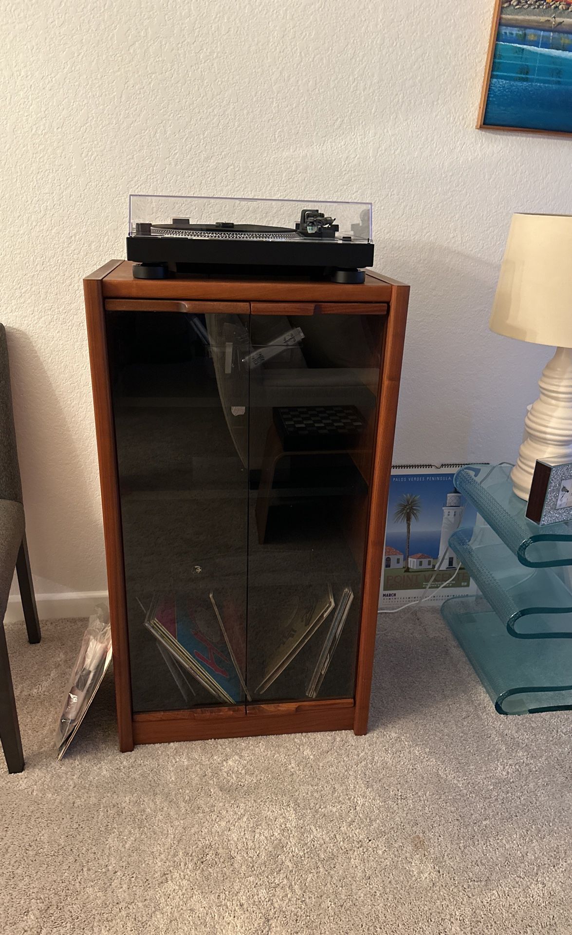 Solid Wood Stereo Cabinet/Stand