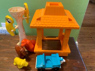 Vintage Fisher Price Little People Zoo Animals