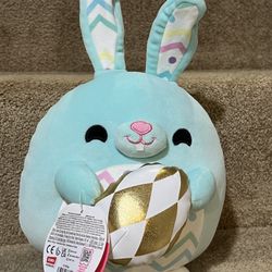 Snackles 8" Bunny & Cookie Stuffed Animal Easter egg
