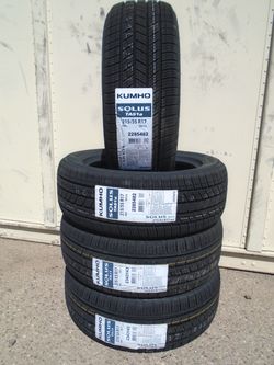 215/55/17 New Kumho Solus All Season Tires