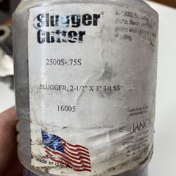 Three 2 1/2” Slugger Cutters 