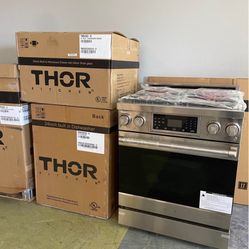 THOR Kitchen Package -30’ Gas Stove -24’ Microwave Drawer -dishwasher 