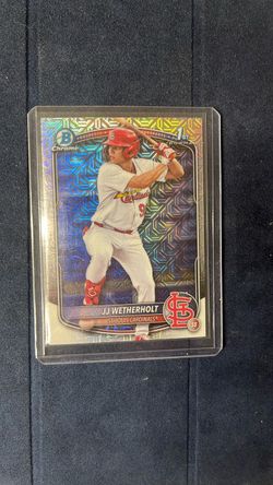 JJ Wetherholt Bowman Chrome 1st Prospects Card