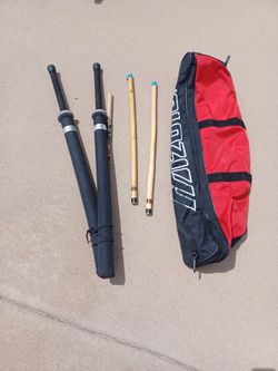 Martial Arts Striking Sticks And Bag