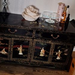 Black Oriental Cabinet 