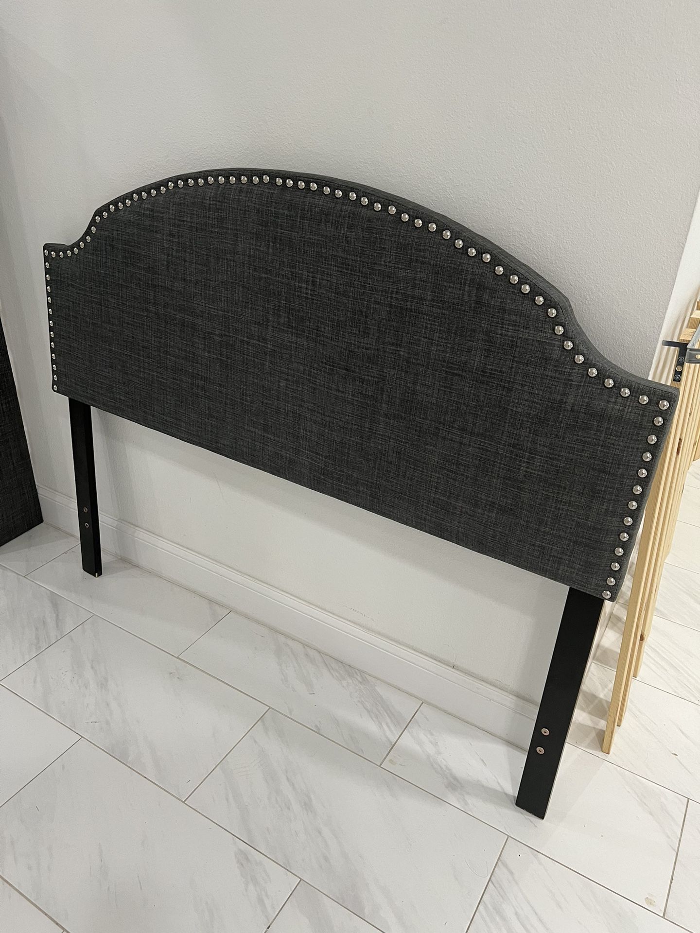 **Fabric Bed Frame with Drawers**