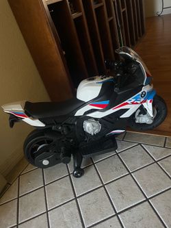 Kids BMW motorcycle