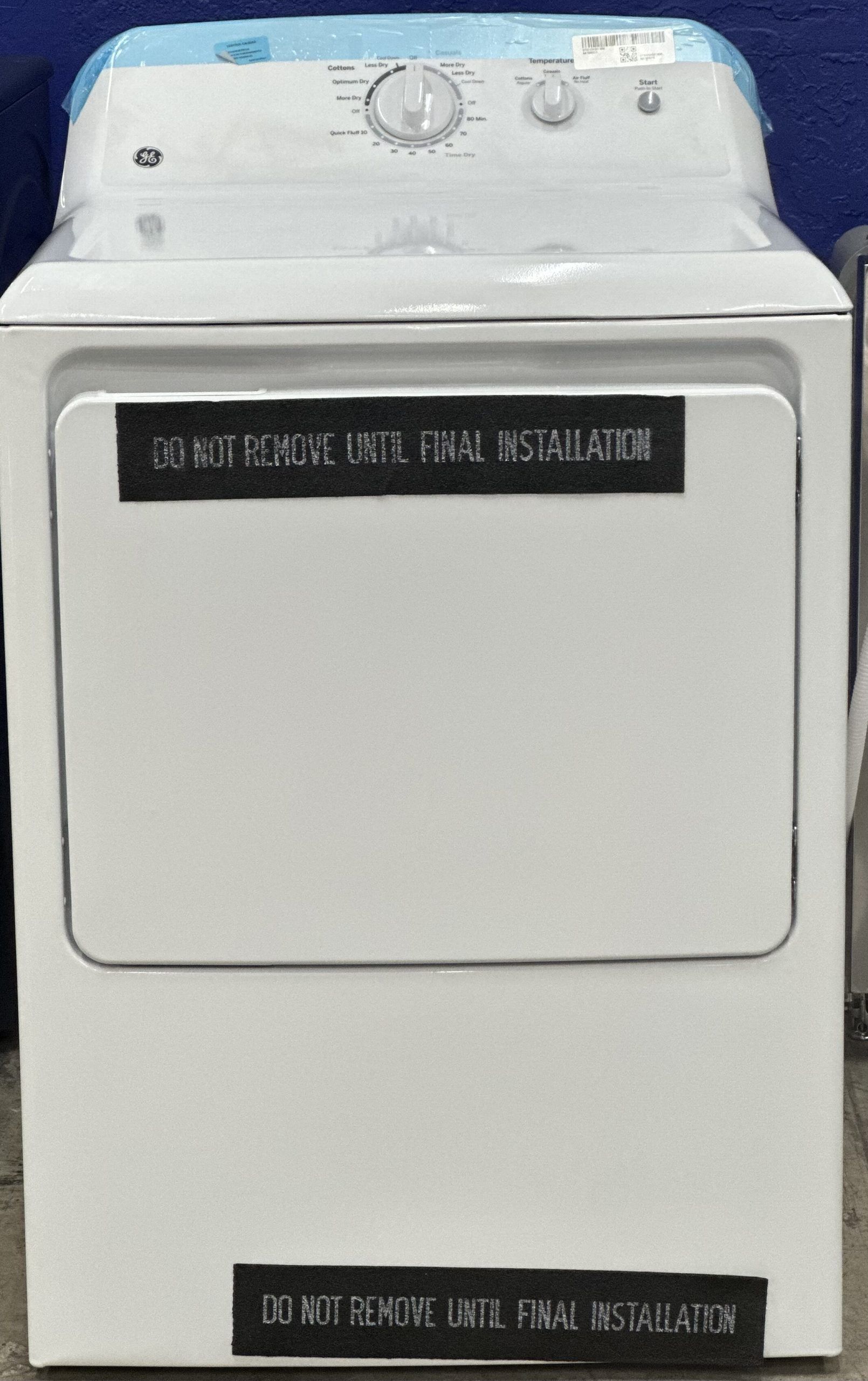 GE Dryer GTX22EASKWW 02700