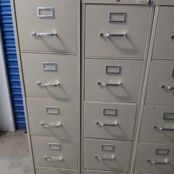 Metal File Cabinet Letter Size With Key $100 Each
